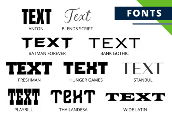 fonts at sportsguard